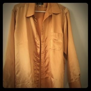 Men's gold shirt
